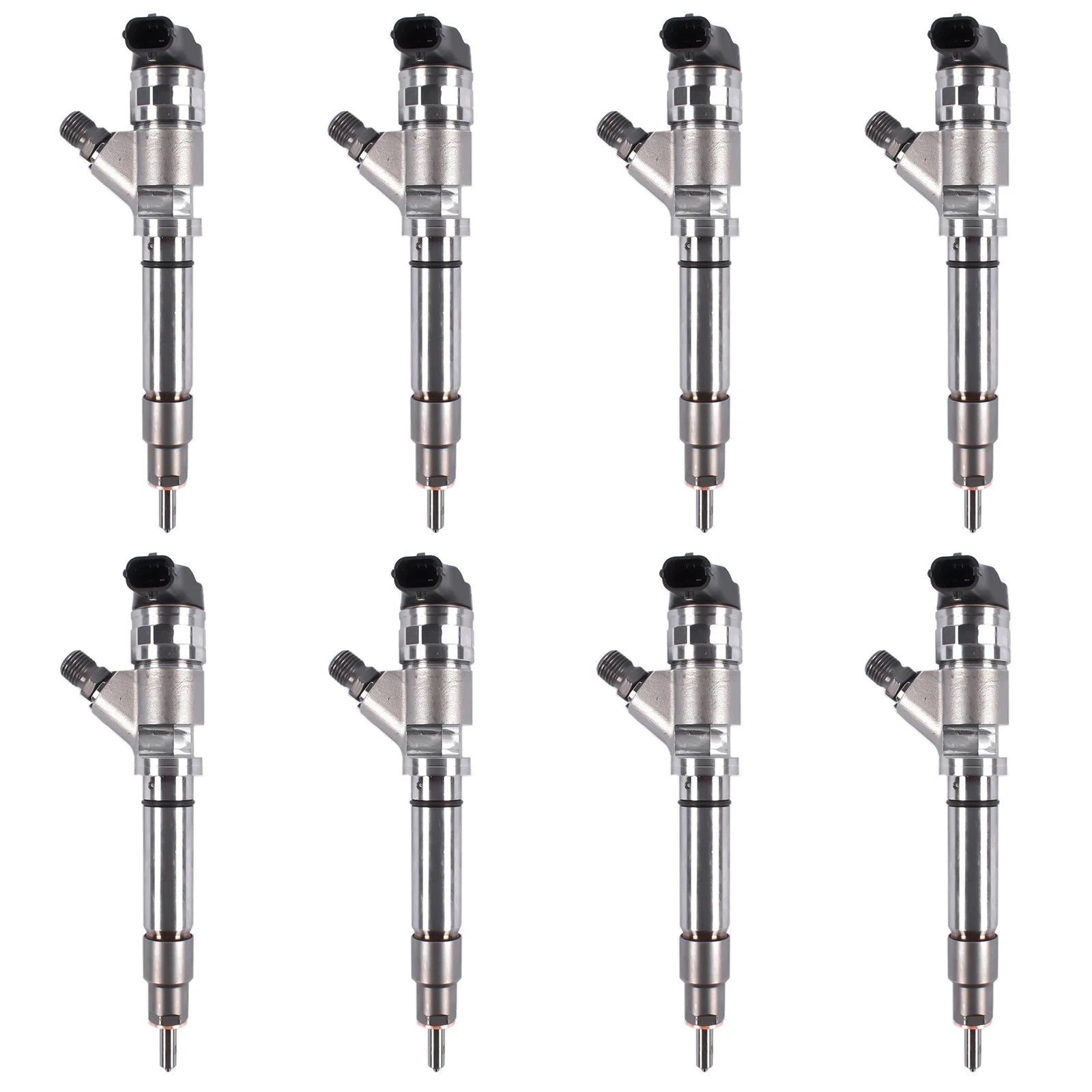 Set of 8 Fuel Injectors for Chevy GMC 6.6L V8 Duramax (2004–2005)
