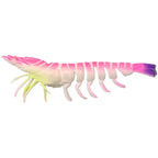 Soft TPE Shrimp Lure 9.5cm with Ballast Weight for Realistic Swim Action