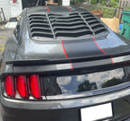 ABS Rear Window Louver Cover Sun Shade for Ford Mustang (2015-2023)