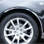 Chrome Fender Trim Cut to Rocker for Chevy Malibu (2008–2012)