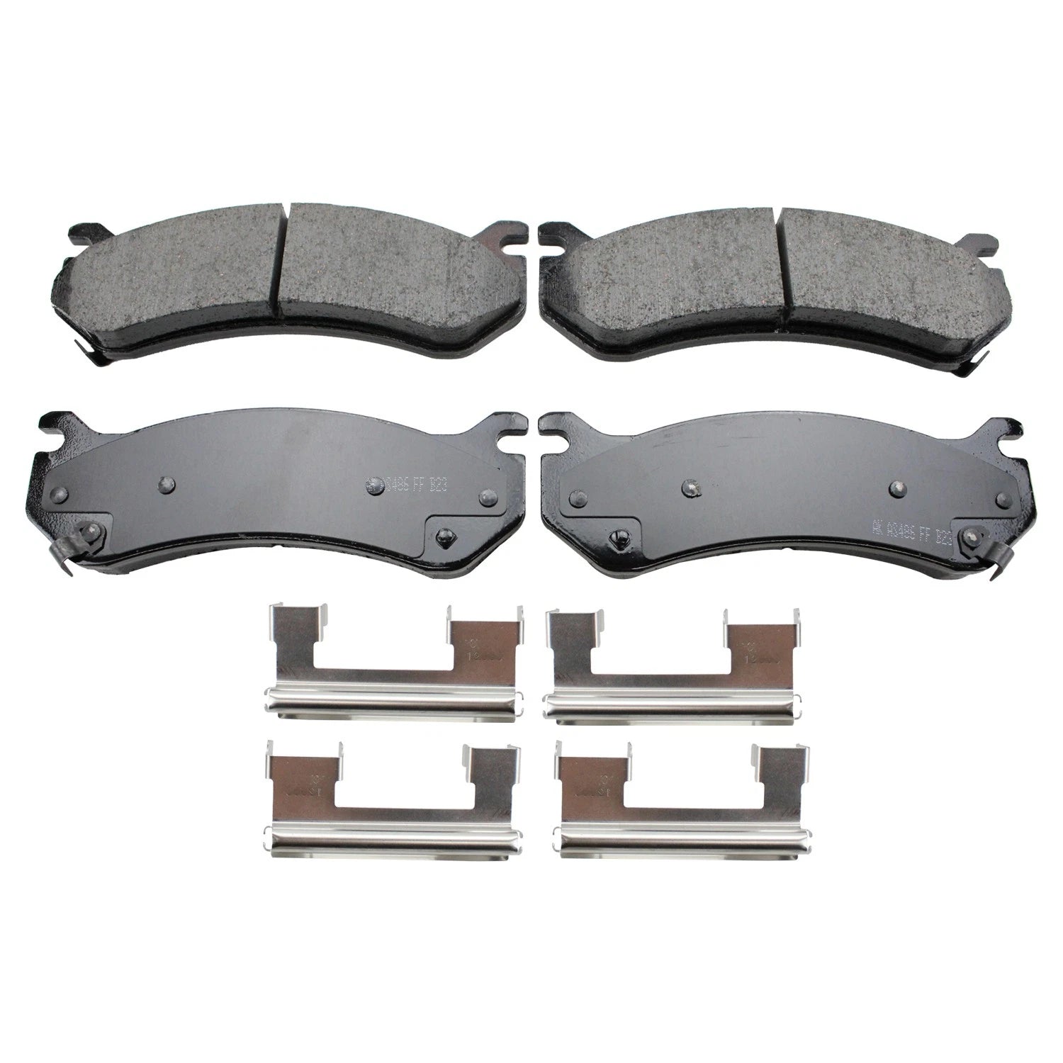 DuraGo Front Rotors & Akebono ProACT Ceramic Brake Pads Kit for Sierra 1500 (2014–2018)