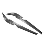 Carbon Look Headlight Eyebrow Trim for BMW 5 Series G30 G31 M5 F90 (2021-2023)
