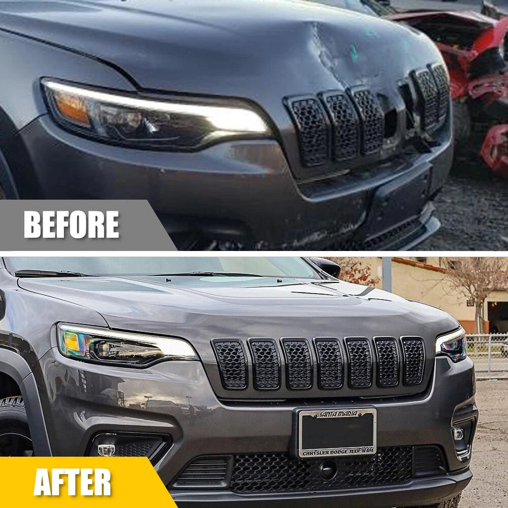 2X LED Headlights Combo Kit for Make Model