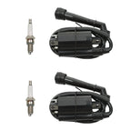 2 Pack Ignition Coil Spark Plug for Suzuki VS700 VS750 VS800 (1986–2004) 33410-38A02
