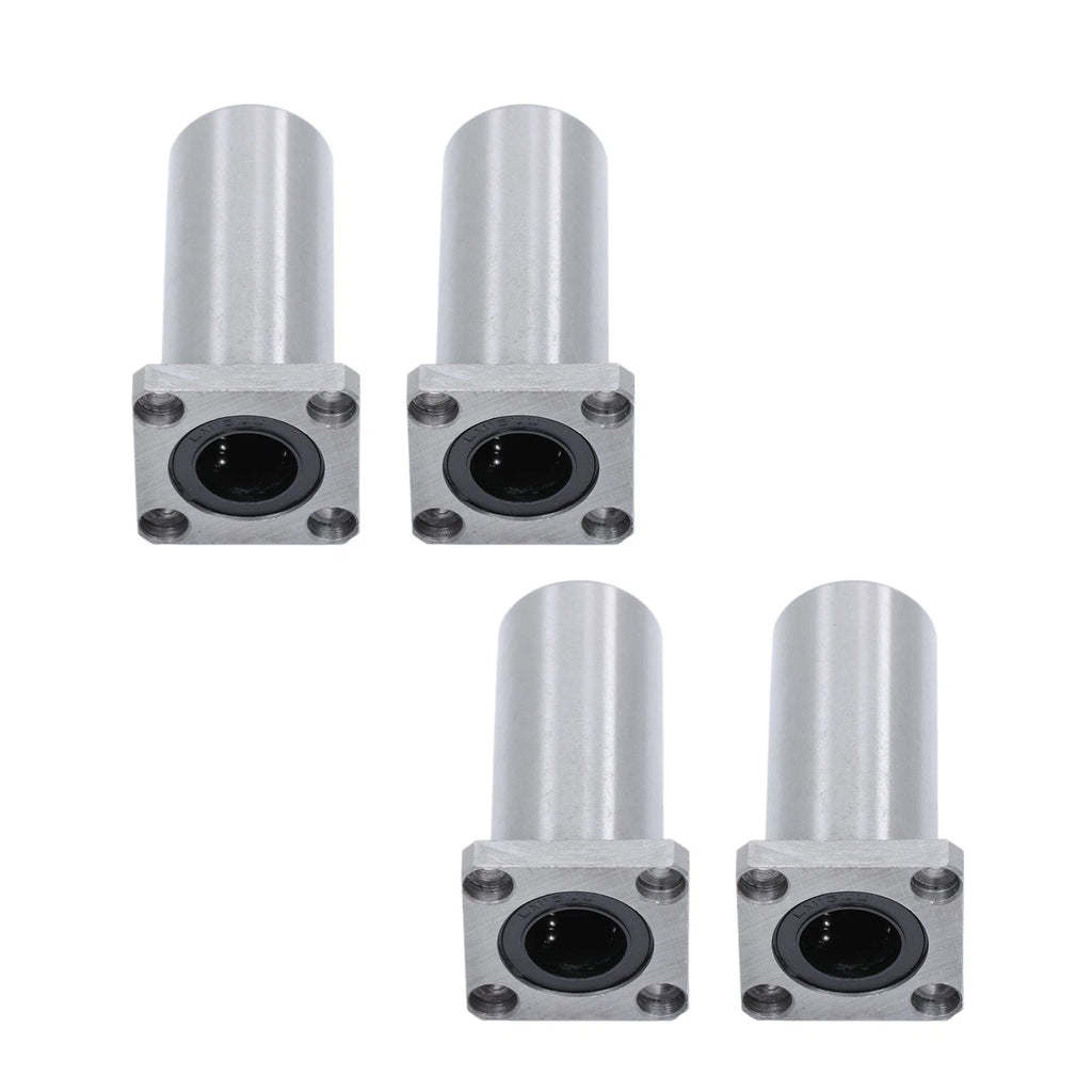 Set of 4 Square Linear Bearings for LMK16UU (16mm Bore)