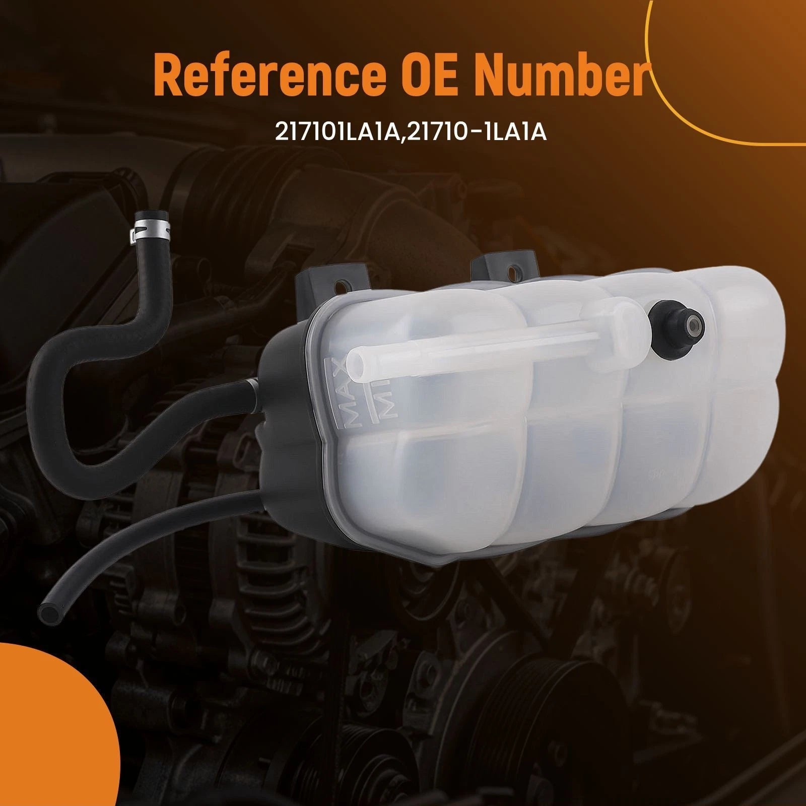 Coolant Recovery Tank for INFINITI QX56/QX80/Armada (2011–2024)