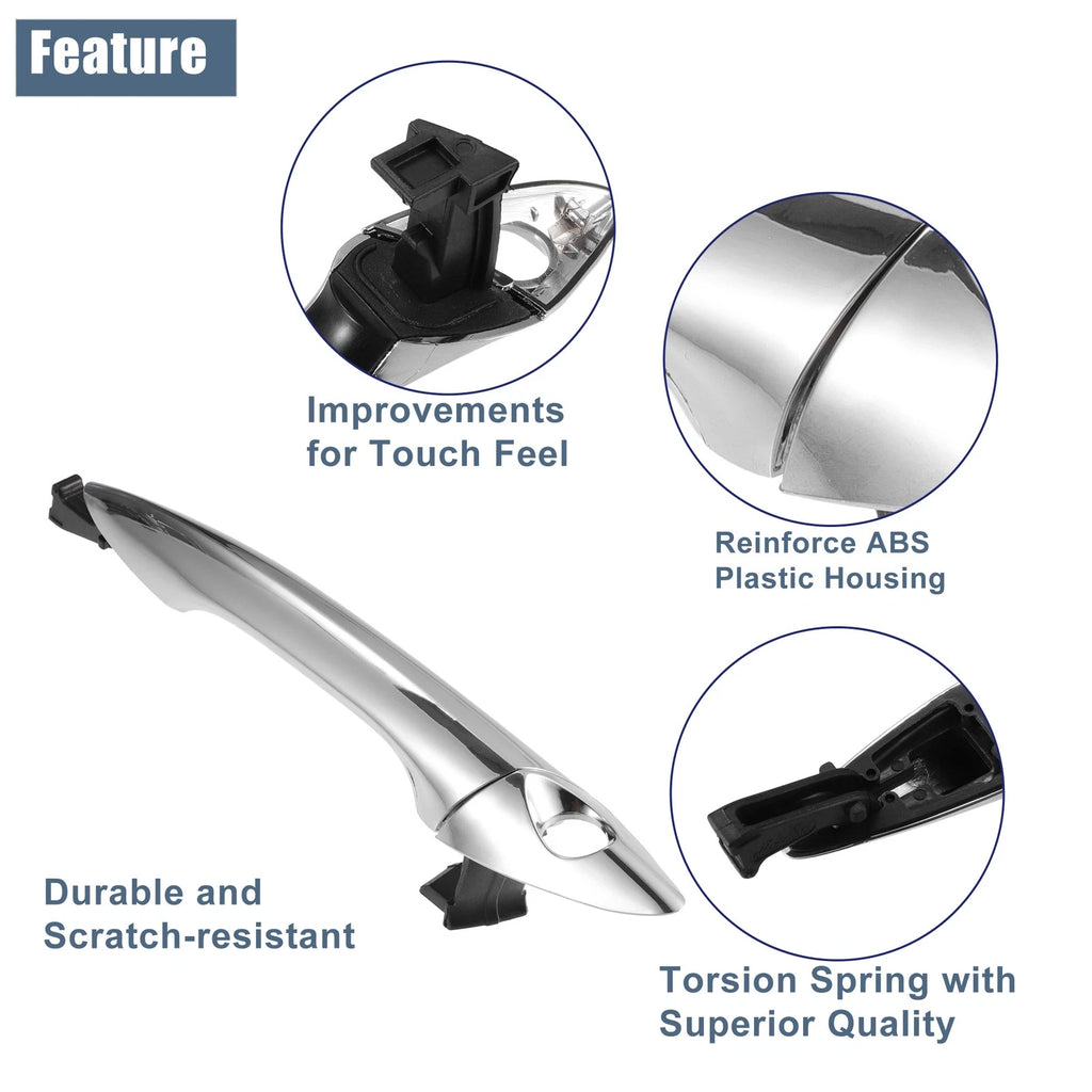Front Left Door Handle for Hyundai Elantra (2011–2016)