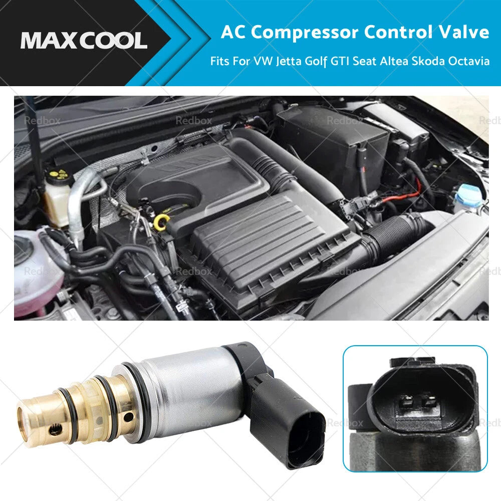 AC Compressor Control Valve for Audi VW Jetta Golf GTI (2006–2014) 1K0820803S