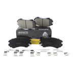 Akebono Performance Front Ceramic Brake Pads for Buick Cadillac Chevy GMC Saab (2000–2023)