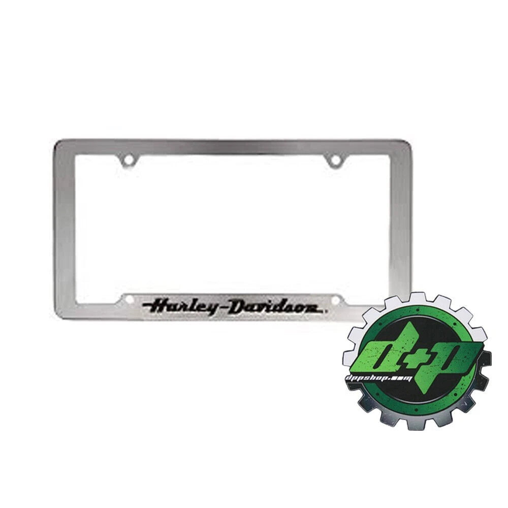 Chrome License Plate Frame for Harley Davidson (6305)