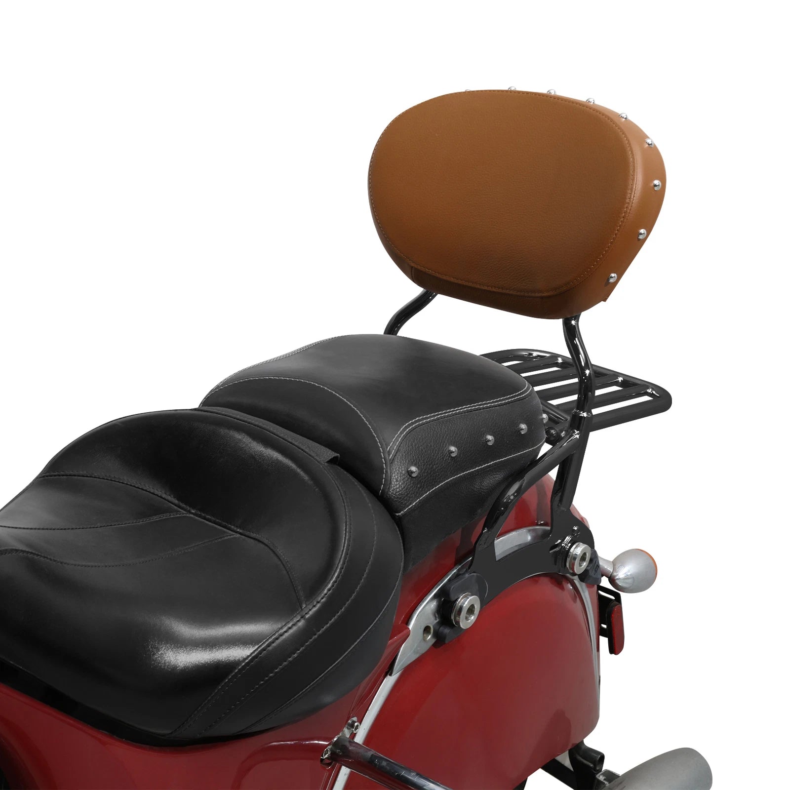 12" Backrest Sissy Bar & Luggage Rack for Indian Chief Dark Horse (2016–2018)