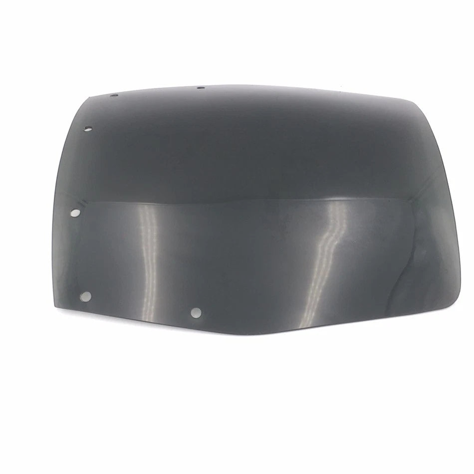 HTT Windshield for Kawasaki EX250 (1988–2000) Smoke Black ABS
