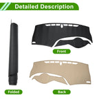 Dashboard Cover for Honda Civic (2012–2015) Dash Mat Carpet Black