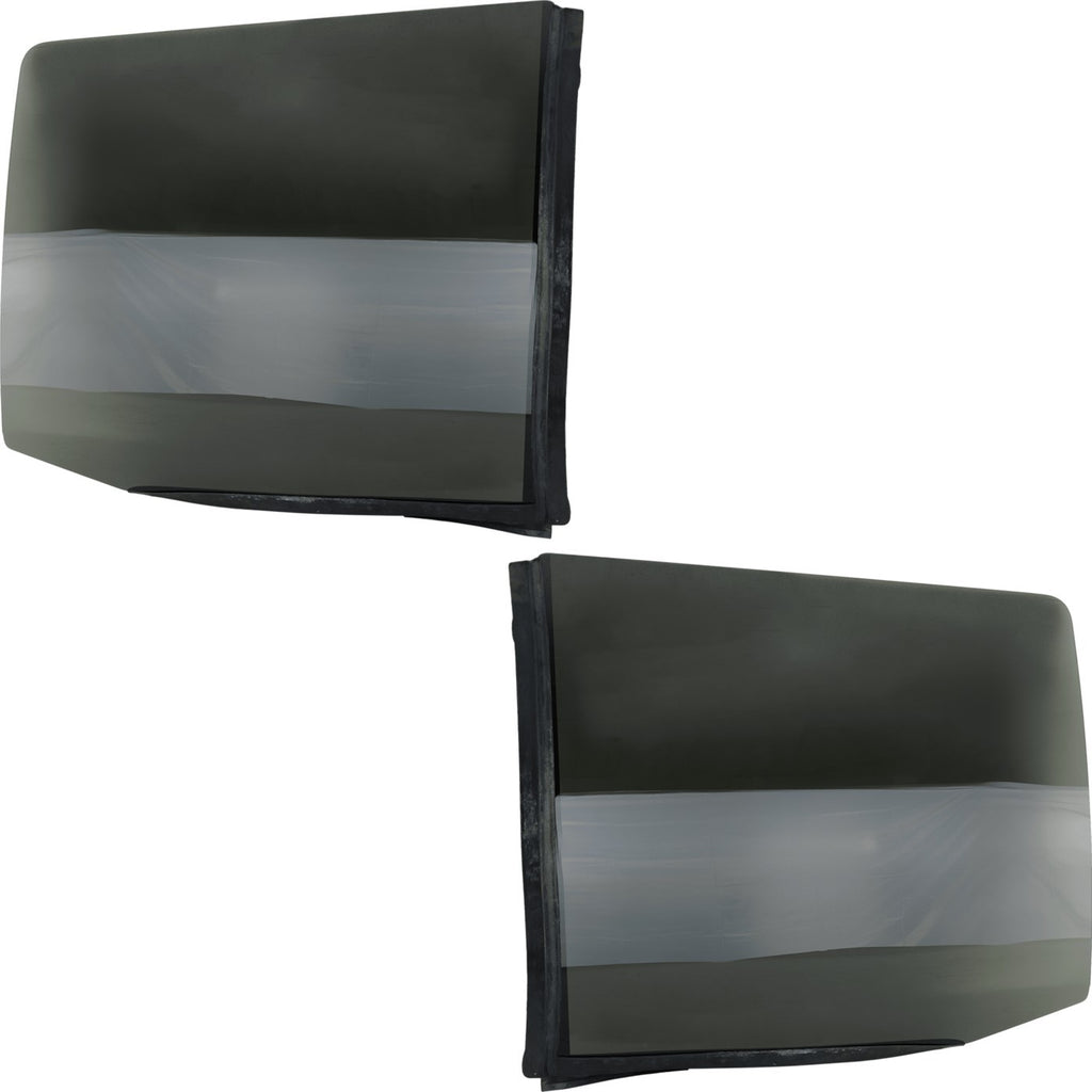 Set of 2 Rear Door Glasses for Chevy Suburban C2500