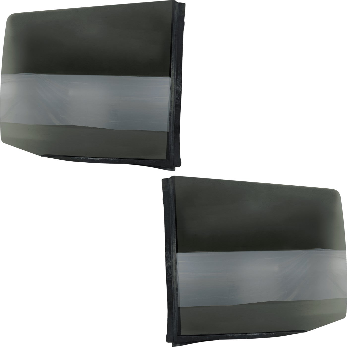 Set of 2 Rear Door Glasses for Chevy Suburban C2500