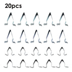 20Pcs Spring Trim Clip Retainer Fastener for