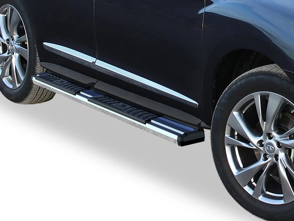 Chrome Board Side Steps for Nissan Pathfinder (2013–2021)