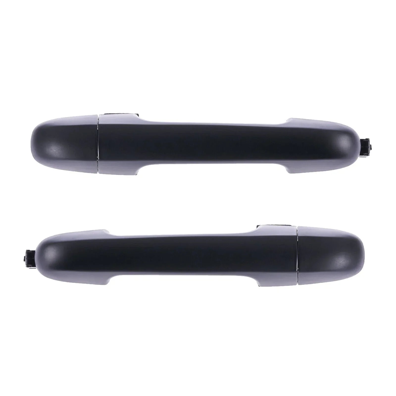 Door Handle Outer Set of 2 Black Rear Left & Right for Hyundai i30 (2007–2012)