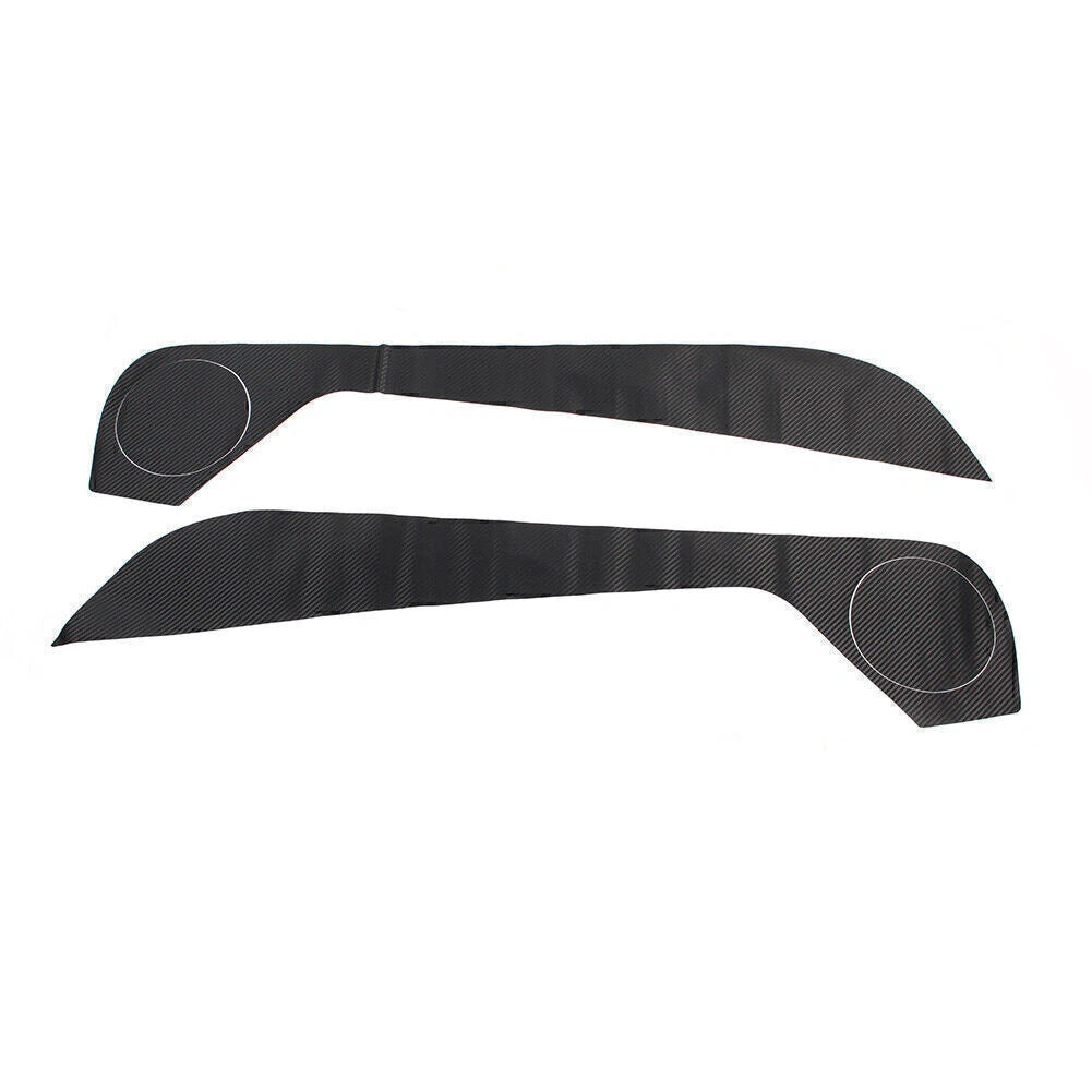 Set of 4 Door Anti Kick Pad Protection Covers for Ford Mustang (2015–2022)