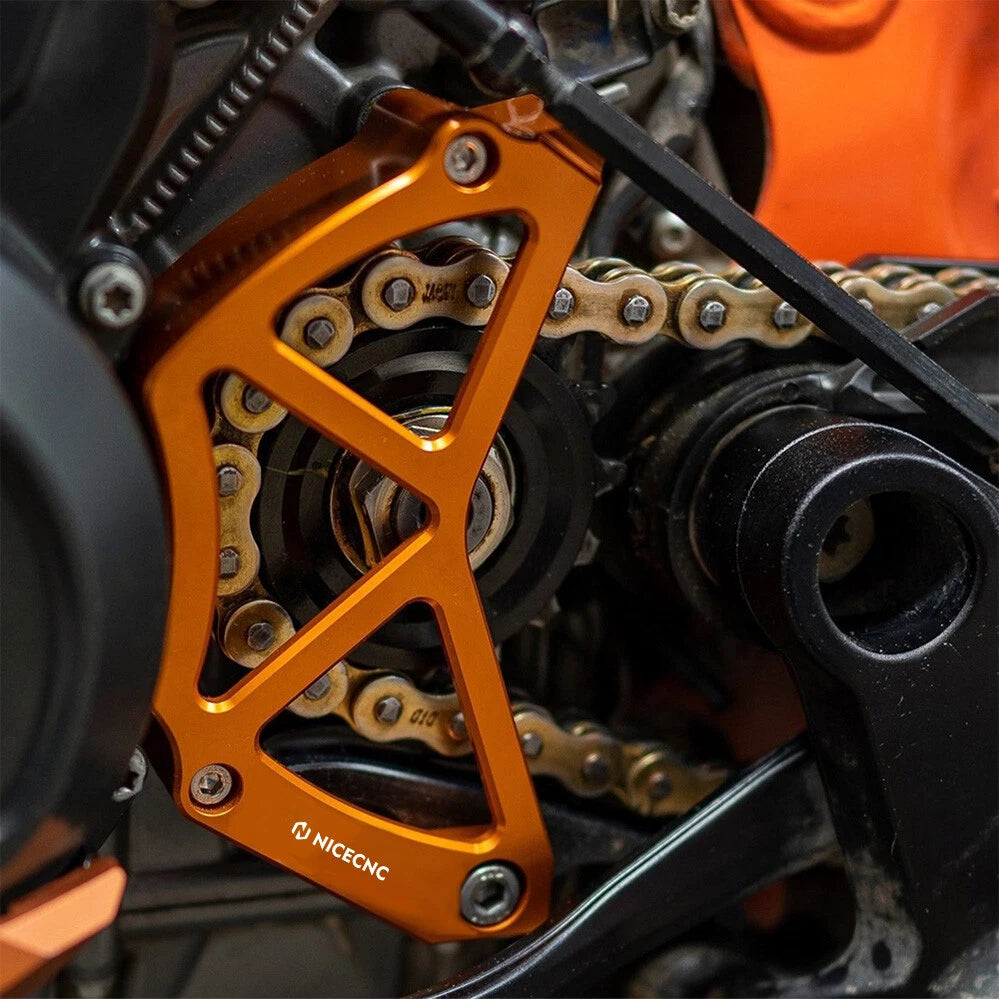 Anodized Chain Guard Cover w/ Sensor for Husqvarna Norden 901 (2022–2023)