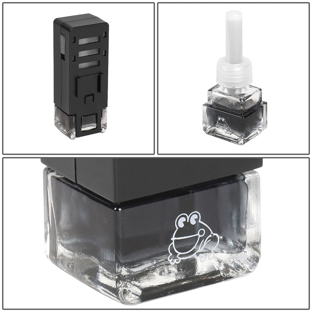 Car Clip Vent Air Freshener Deodorizer for Universal Fit (8ml) - Black Squash