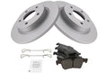Rear Brake Pad and Rotor Kit for Mazda 3 (2004–2005) SP742TY