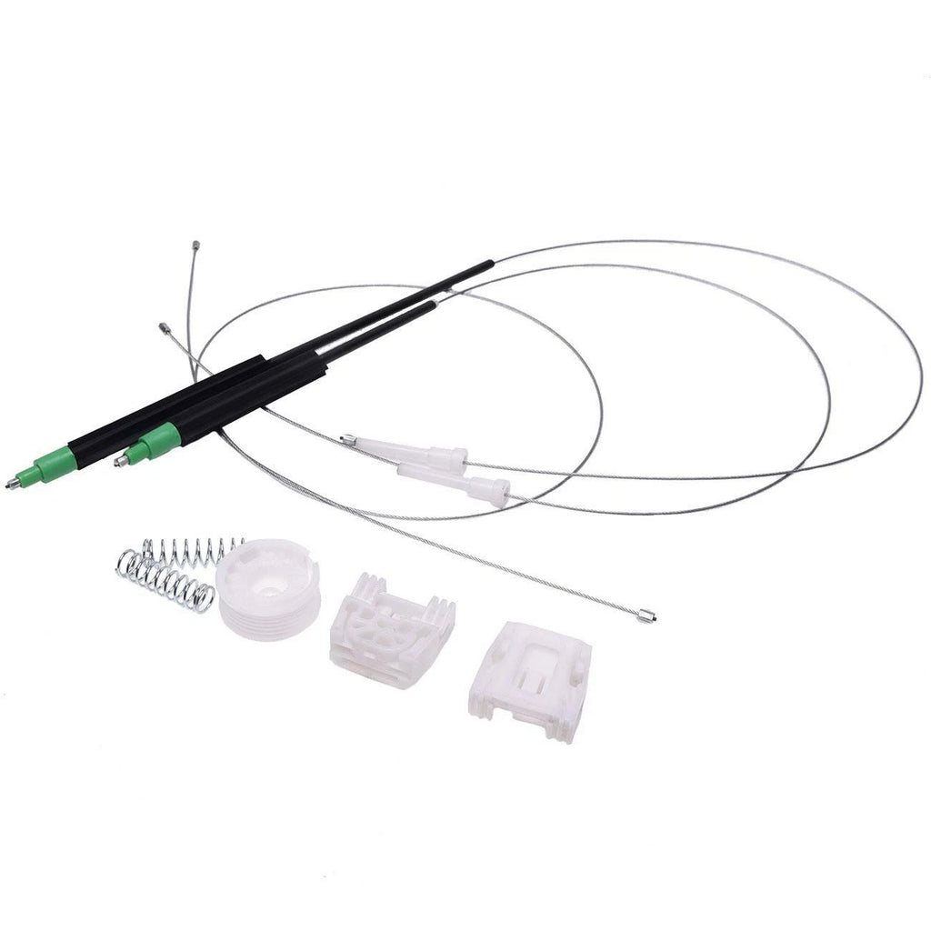 8X Front Window Regulator Repair Kit for Mercedes Benz W204 W212 (2007–2016)