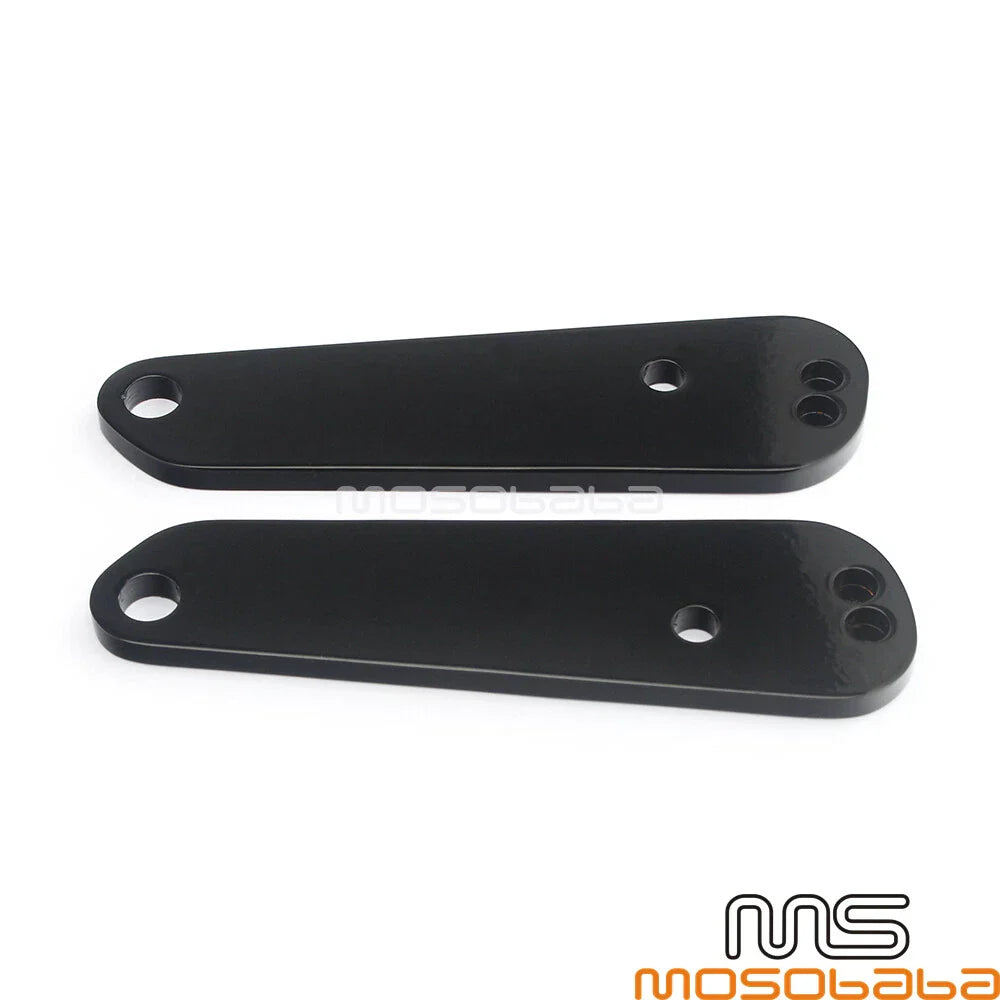 Front Foot Peg Mount Kit for Harley Dyna Low Rider FXDL, Super Glide FXD (93-05)