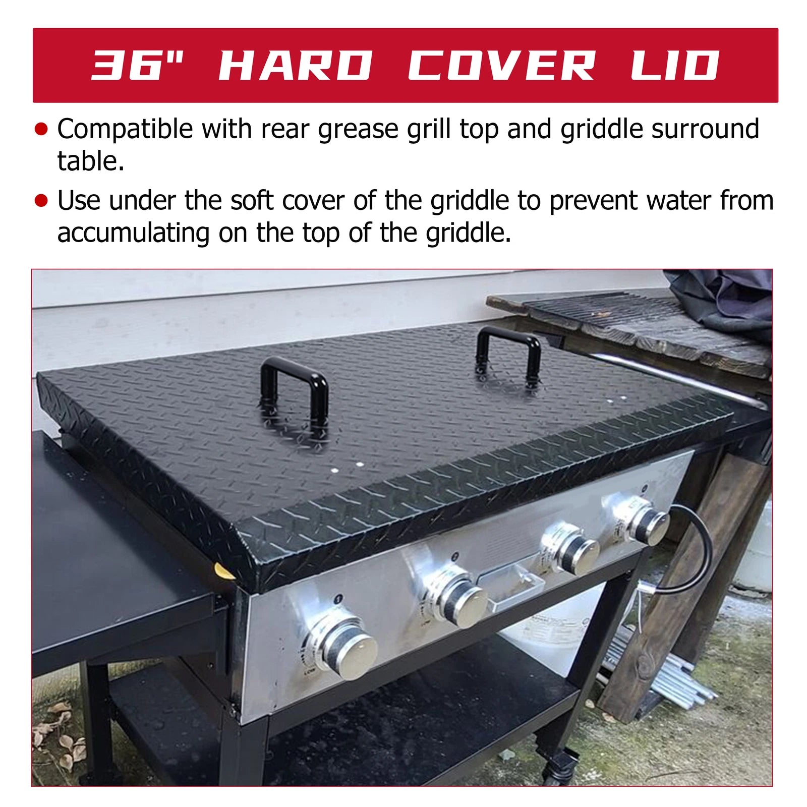 Griddle Hard Top Lid Cover for Blackstone 36" Griddle