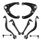 8PC Front Upper Lower Control Arm Ball Joint Pair for Ford Fusion MKZ (2007–2010)