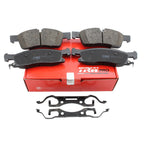 Set of 4 TRW Pro Ceramic Brake Pads for Dodge Durango, Jeep Grand Cherokee (2011–2016)