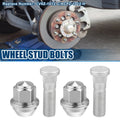 Set of 4 No.CV6Z1012C M12-1.5 Wheel Lug Stud Bolts for Ford Fiesta Focus Fusion (2011–2020)