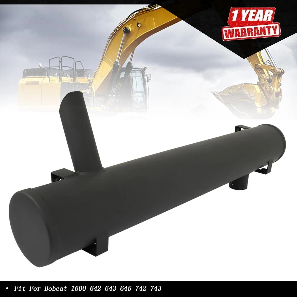 Muffler for Bobcat 642 643 742 743 1600 Skid Steers