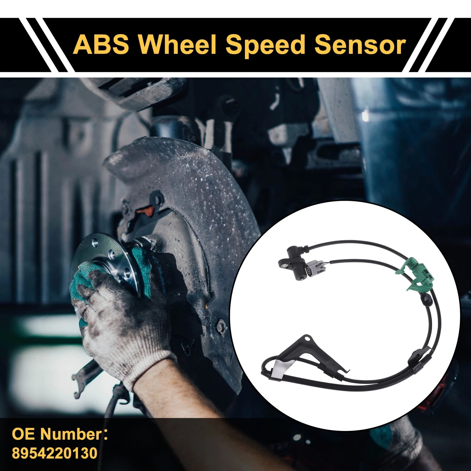 ABS Wheel Speed Sensor No. 8954220130 for Toyota Prado (1996–2009) Front Right