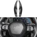 Black Steering Wheel Shifter Paddle Extensions for Honda Civic, CR-V