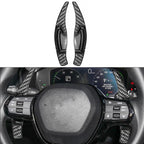Black Steering Wheel Shifter Paddle Extensions for Honda Civic, CR-V