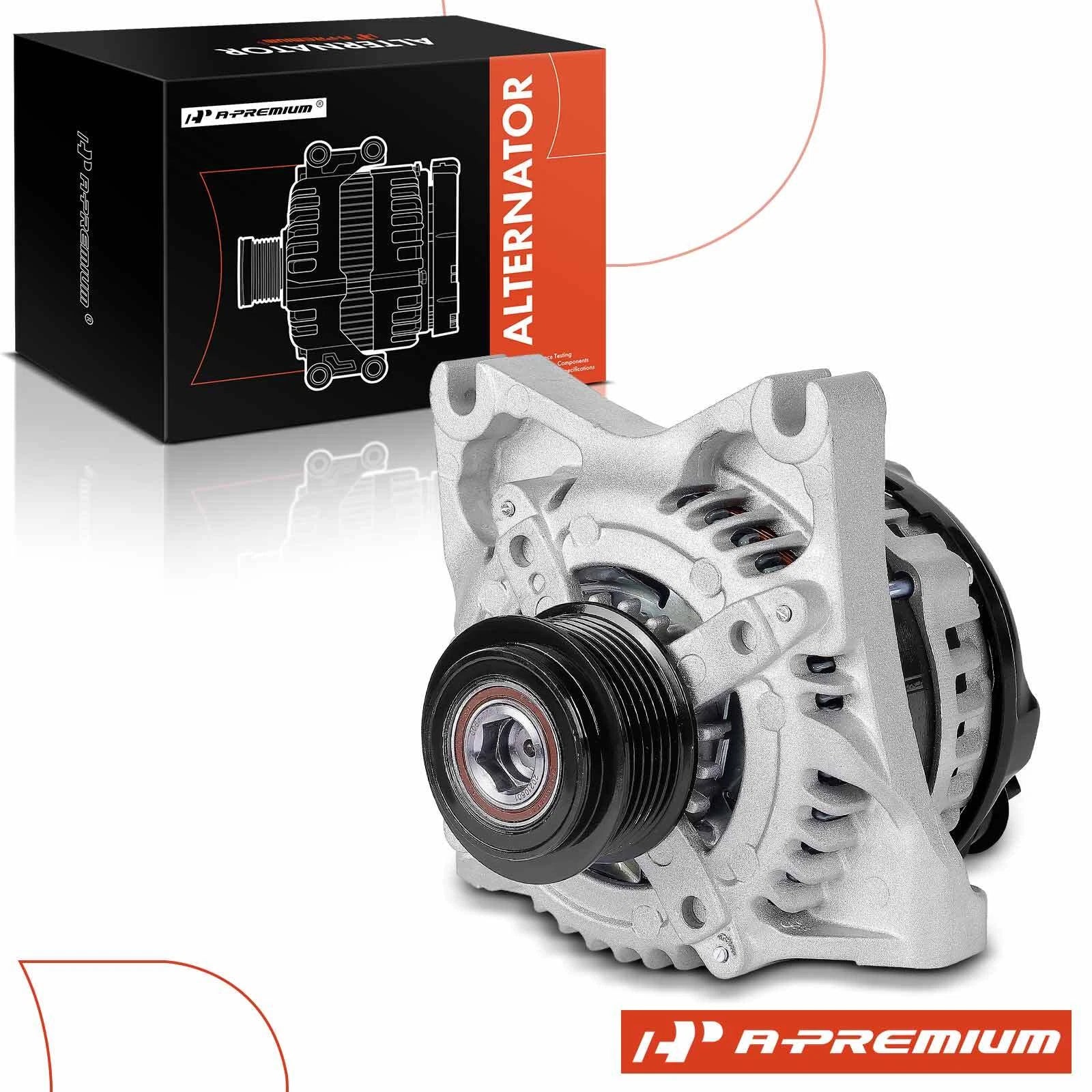 Alternator for Ford Mustang (2009–2010) V8 4.6L 150A 6-Groove