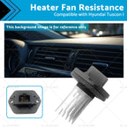 Heater Fan Resistance for Kia Sportage II (2004) Hyundai Tucson I (2004)