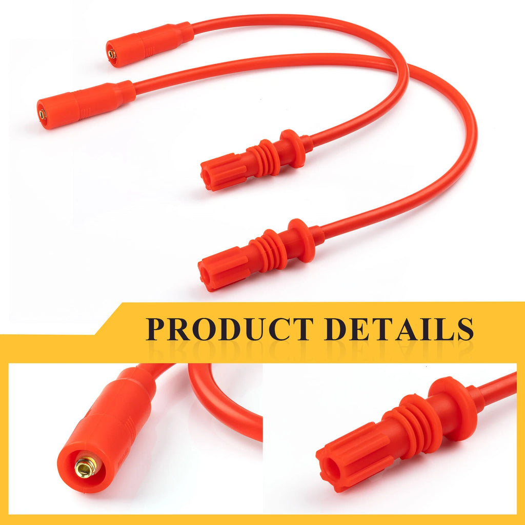 Spark Plug & Wire Cap for Polaris Scrambler Sportsman 850 (2012–2024)