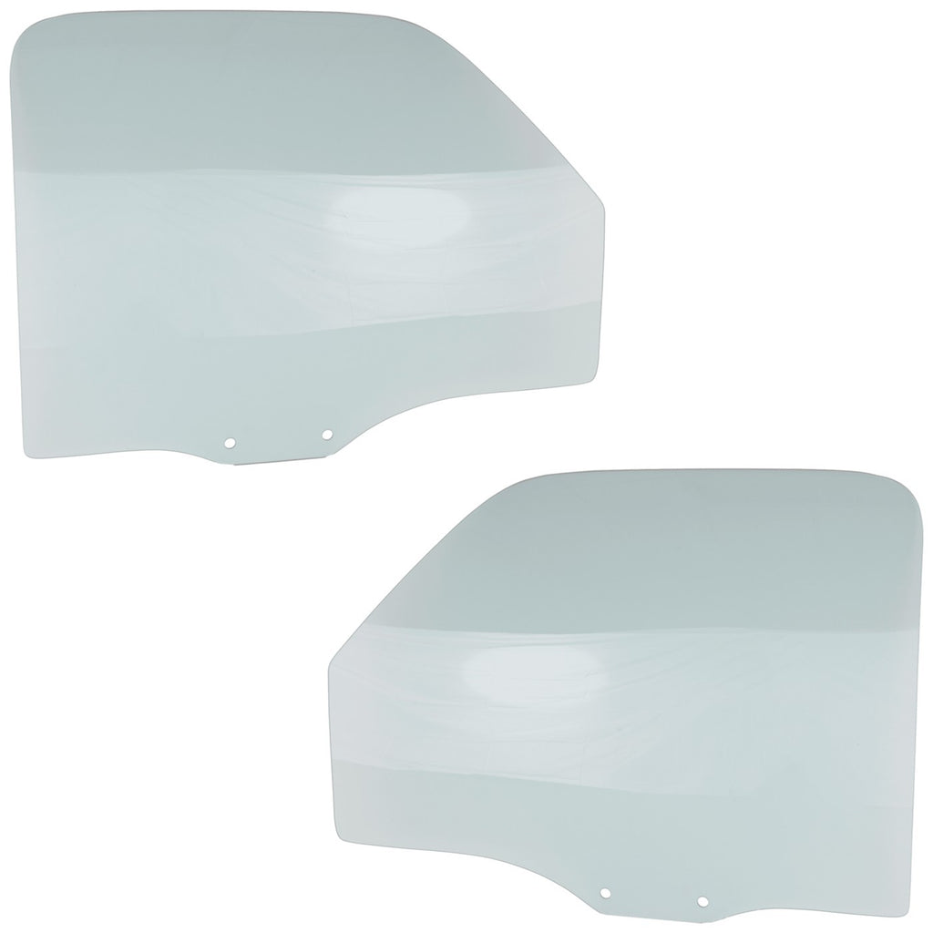 Door Glasses Set of 2 for Pickup Left Right Pair