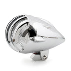 Chrome Bullet Headlight Lamp for Motorcycle (Cafe Racer, Bobber, Chopper)