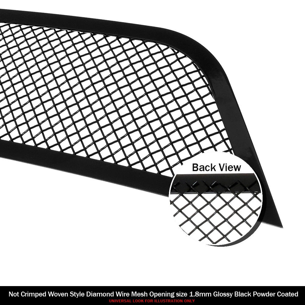 Stainless Black Mesh Grille Insert for Dodge Ram (1994-2001)
