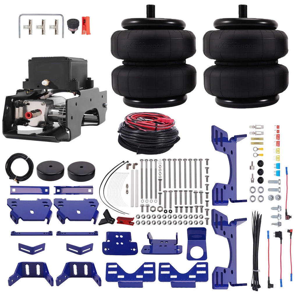 Air Suspension Helper with Wireless Compressor Kit for Ford F-450 (2017–2025)