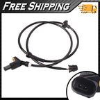 2X Rear ABS Wheel Speed Sensor for VW Cabrio Golf Jetta (1995–2002)