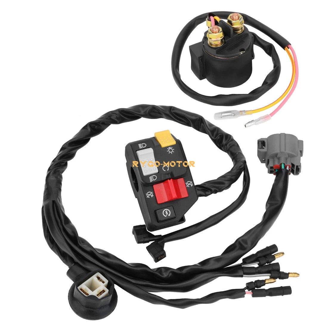 Handlebar & Starter Relay Switch for Honda TRX300EX 300EX Sportrax (1993–2006)