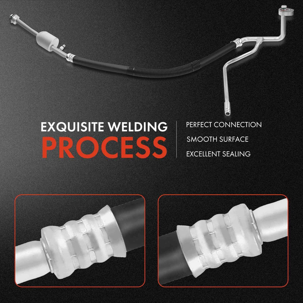 Set of 2 Discharge & Suction Hoses for Ford F-250 F-350 F-450 F-550