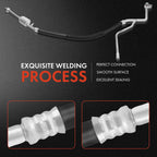 Set of 2 Discharge & Suction Hoses for Ford F-250 F-350 F-450 F-550