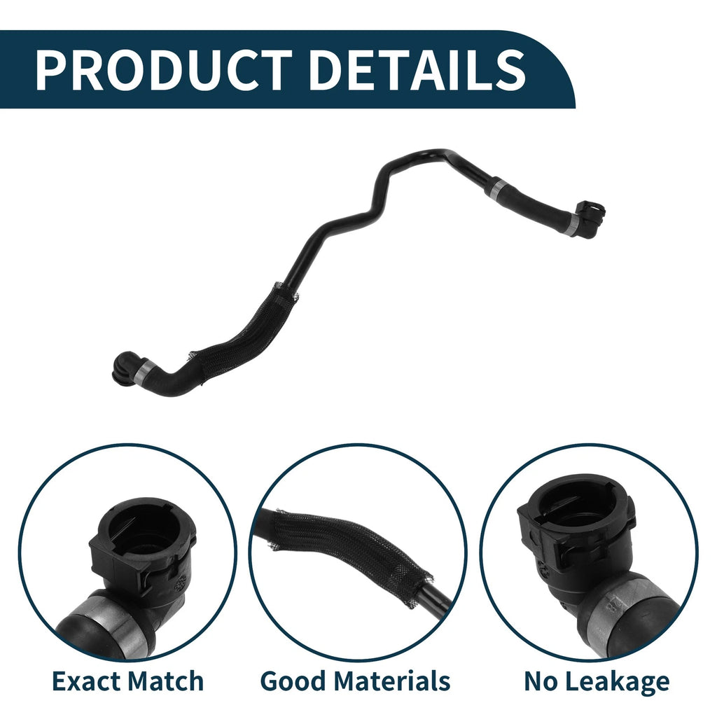 Radiator Hose for Mercedes-Benz W204 C/E200/250 (2007–2015) No.2045010124 Rubber