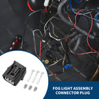 3Pin Fog Light Assembly Connector Plug for Honda Acura 