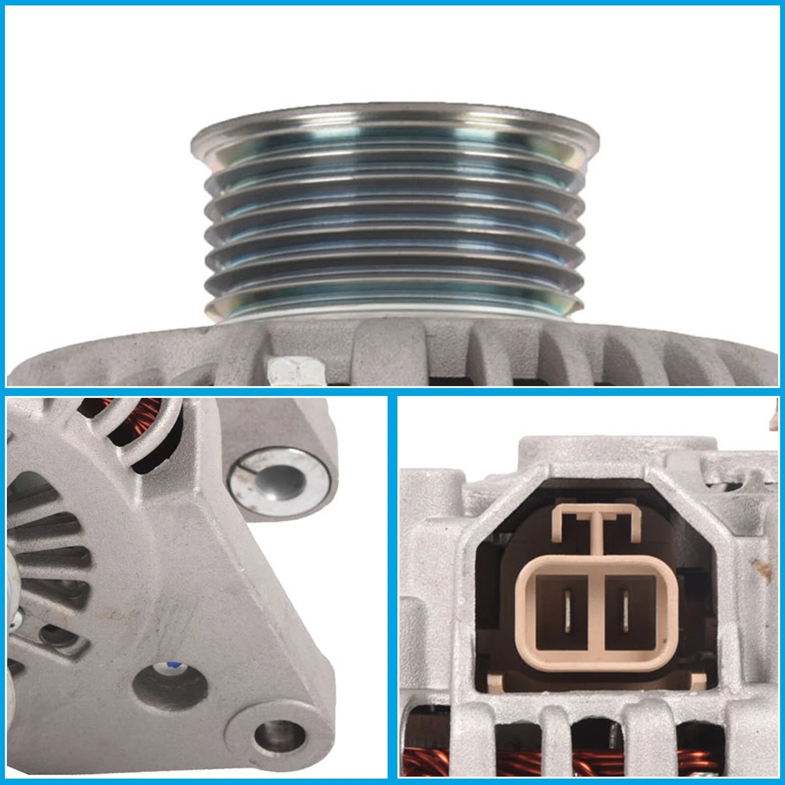 100A Alternator for Mitsubishi Montero Montero Sport (2001–2004)